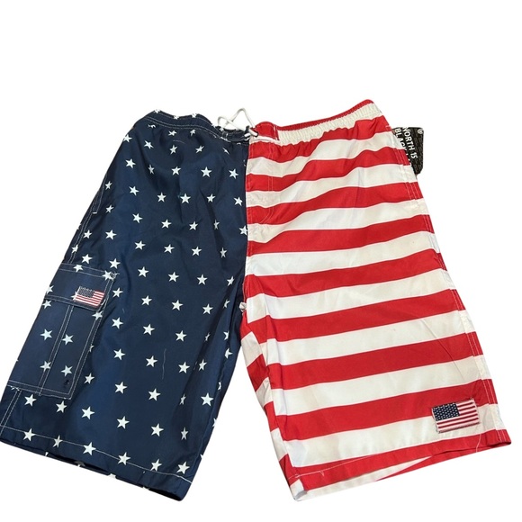 United States flag, swim trunks - Picture 2 of 5